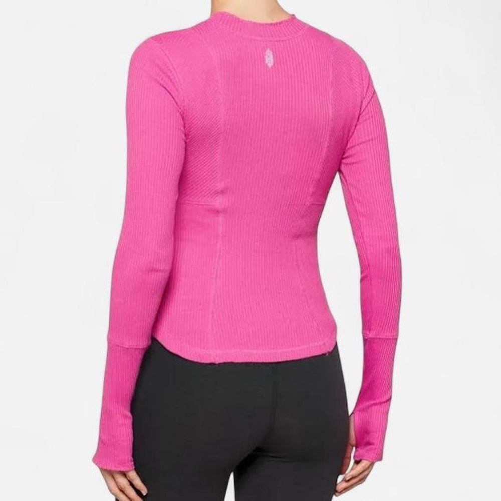 FP Movement by Free People Pink Long Sleeve Top